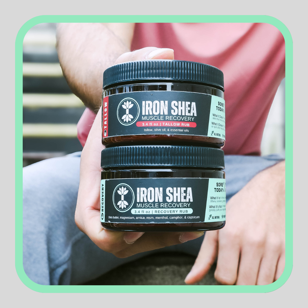 Iron Shea Rub & Nourish Duo