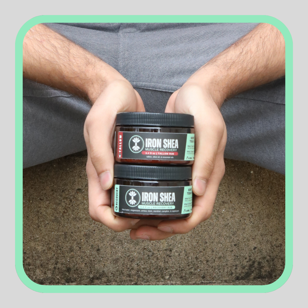Iron Shea Rub & Nourish Duo