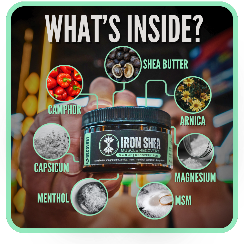 Iron Shea Muscle Rub