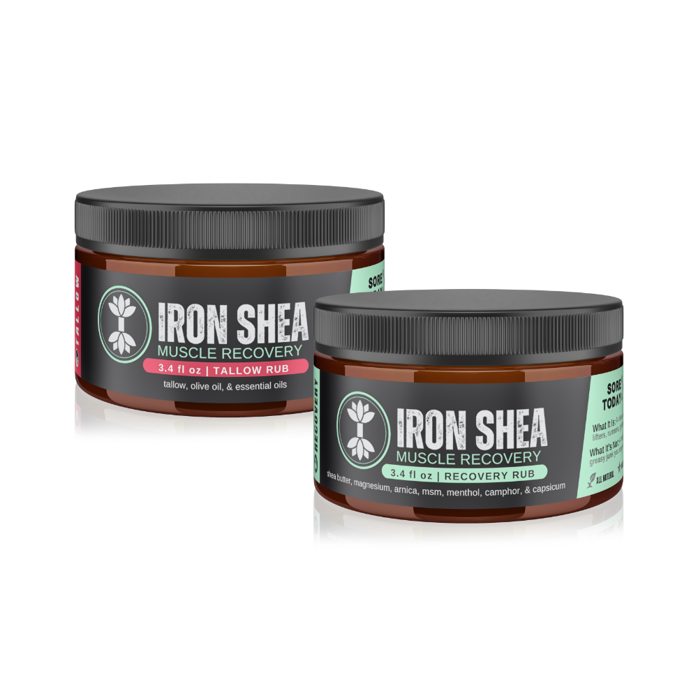 Iron Shea Rub & Nourish Duo