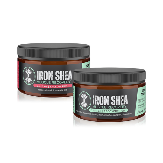 Iron Shea Rub & Nourish Duo