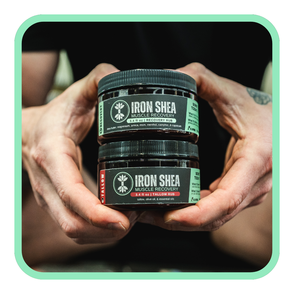 Iron Shea Rub & Nourish Duo