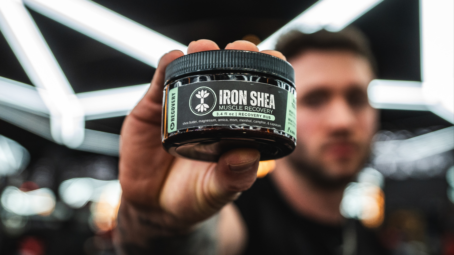 Iron Shea muscle recovery products in action