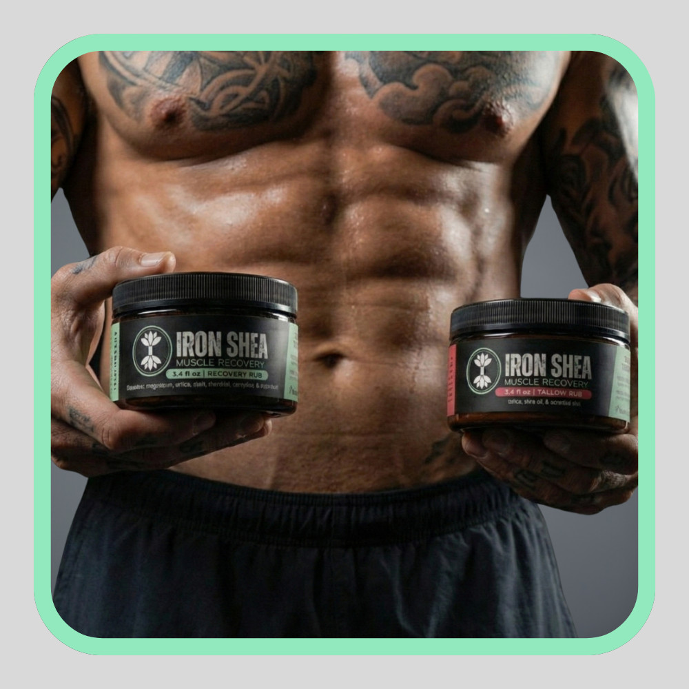 Iron Shea Rub & Nourish Duo